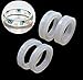Sparklelife 4PCS Silicone Mould Mold Round for Resin Curve Bangle Bracelet Jewelry Making DIY