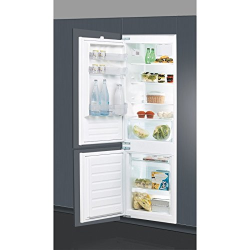 Indesit B 18 A1 D V E S/I Integrado 275L A+ Acero pulido nevera y congelador - Frigorífico (275 L, SN-T, 35 dB, 3,5 kg/24h, A+, Acero pulido)