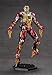 Huanxd 7 Inch Ironman Mark17 Action Figure,(1/10 Scale) Exquisite Painting 20 Joints Movable Toy with Lots of Accessories