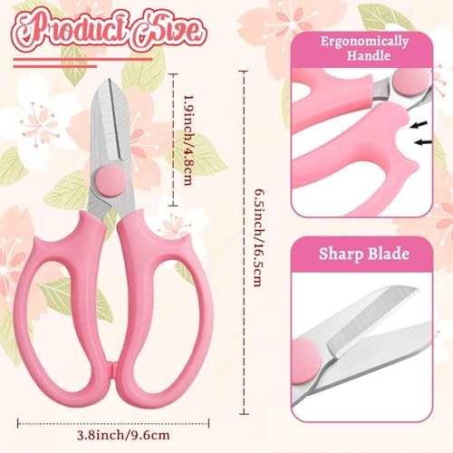 Kit de herramientas para arreglo floral con tijeras y guantes miniatura 7