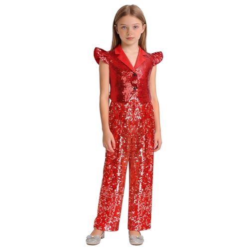 Tenue de danse pour filles confortable et scintillante pour éviter les irritations