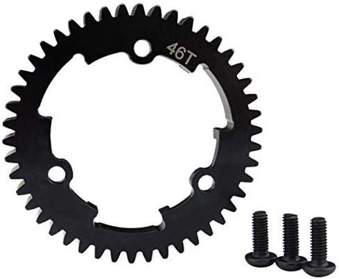 RaidenracingUpgrade Harden Steel 46T Main Spur Gear 1 Mod M1 for Traxxas X-MAXX NEW MAXX XO-1 EREVO 2.0-1 pc