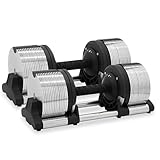 ライシン ヘリックスミラー 1kg刻み 32kg 2個セット 可変式 ダンベル メタルダンベル 【2024年モデル】