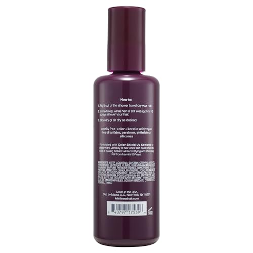 Image of Kristin Ess+ Anti-Fade Moisturizing Leave-in Conditioner w /UV Color Shield & Peptides for Prolonged Color Vibrancy, Lightweight, Anti Frizz Heat Protectant - Sulfate & Paraben Free, Vegan, 8.45 fl oz