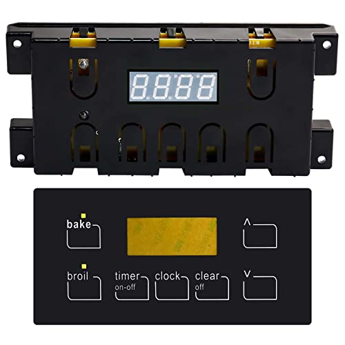316455410 Range Oven Control Board for Electrolux Kenmore Gas Range 7 Button Control Board Clock 5304518661 316222800