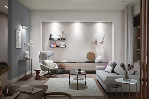 Philips Hue Centura Inbouwspot 3-Pack - Wit en Gekleurd Licht - Duurzame LED Verlichting - Dimbaar - Verbind met Hue Bluetooth of Bridge - Werkt met Alexa en Google Home - Rond - 220-240V - Zwart