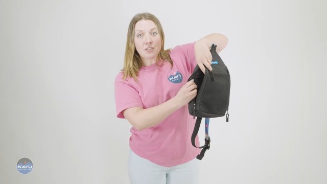 KAVU Yoho Sling Semi Padded Rucksack – Wasserabweisend, Verstellbar, Für Linke Oder Rechte Schulter