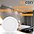 Gugsey Recessed Lighting 6 Inch - Dimmable 5CCT Ultra-Thin Can-Killer Downlight, Led Ceiling Light Can Lights with Junction Box, 2700K-5000K Selectable, 12W 110W Eqv,1150LM High Brightness?2 Pack?