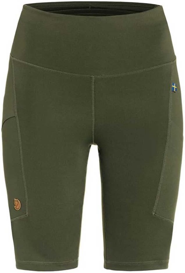 Fjällräven Abisko Short Women's Biker Shorts - Stretch Fit, Moisture Wicking Fabric - Hiking, Trekking