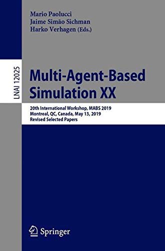 Buy Multi-Agent-Based Simulation XX — BookShops.in