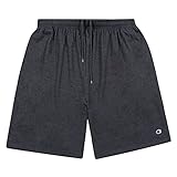 Champion Men's Big-Tall Jersey Shorts, Charcoal Heather, 6X