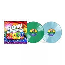 NOW Thats What I Call Music! Proud Exclusive Limited Edition Translucent Emerald Light Blue Color Vinyl 2x LP