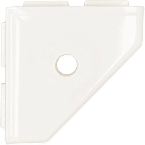 Miniatura 1 de Questech Decor - Jabonera esquinera para ducha, con tapete, para nueva construcción con paredes de ducha con azulejos, organizador de almacenamiento