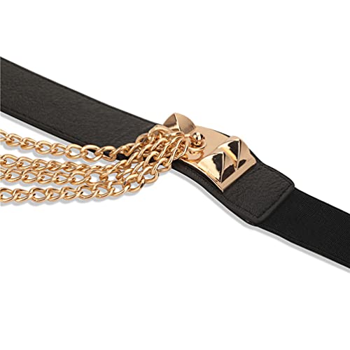 Familyhouse Women Punk Waist Belly Chain Belt Leather Waist Body Cage Waist Belt Pary Body Belt3