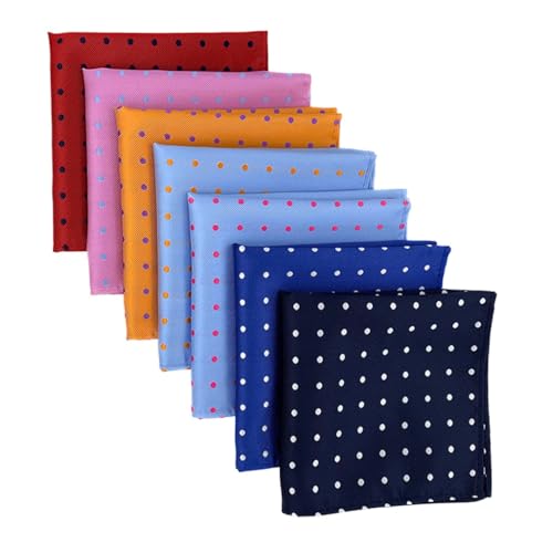 Serviette de poche à pois pour mariages et grandes fêtes