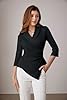 GRACE KARIN Women 3/4 Sleeve Dressy Fall Tops Asym... #3