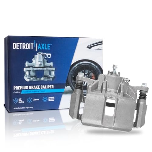 Image of Detroit Axle - Front Left Brake Caliper for Acura TL TSX CL Honda Accord