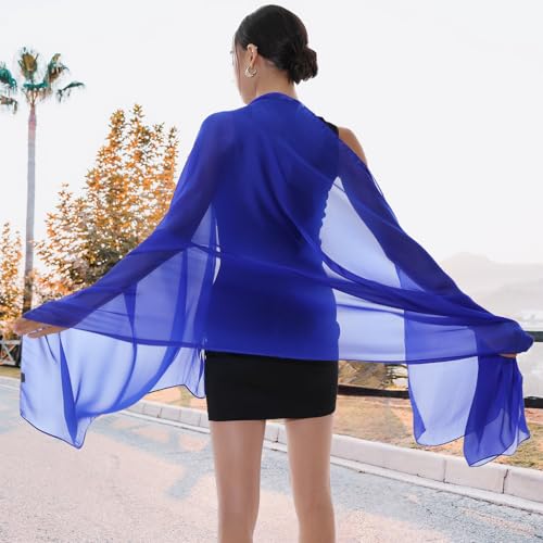 Women Shawls and Wraps for Evening Dresses Like Chiffon Silk Scarf Formal Silky Pashmina Shawls for Weddings4