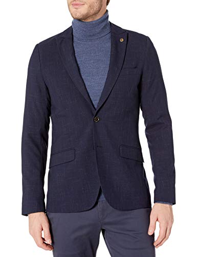 Scotch & Soda Men's Classic Summer Blazer in Polyester/Viscose Quality, Combo A, Medium