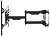 MANHATTAN Full Motion TV Wall Mount for 37-90" TVs, Adjustable Tilt & Swivel, VESA 200x200 to 800x400, Max Load 165 lbs, Extends 25", Easy Installation for Home & Office - 461290