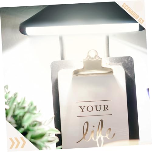Luz blanca ajustable para espejo de maquillaje con batería recargable USB 3