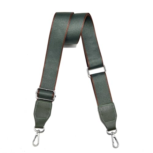 Image of Purse Straps Replacement Crossbody, Universal Wide Shoulder Strap for Bags Adjustable Straps for Handbags (Silvery Hardware)