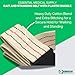 Essential Medical Supply Cotton Blend Walking Gait and Standing Belt with Secure Plastic Buckle, 54 Inch Length - Perfect for Elderly and Patients Requiring Assistance with Transfers
