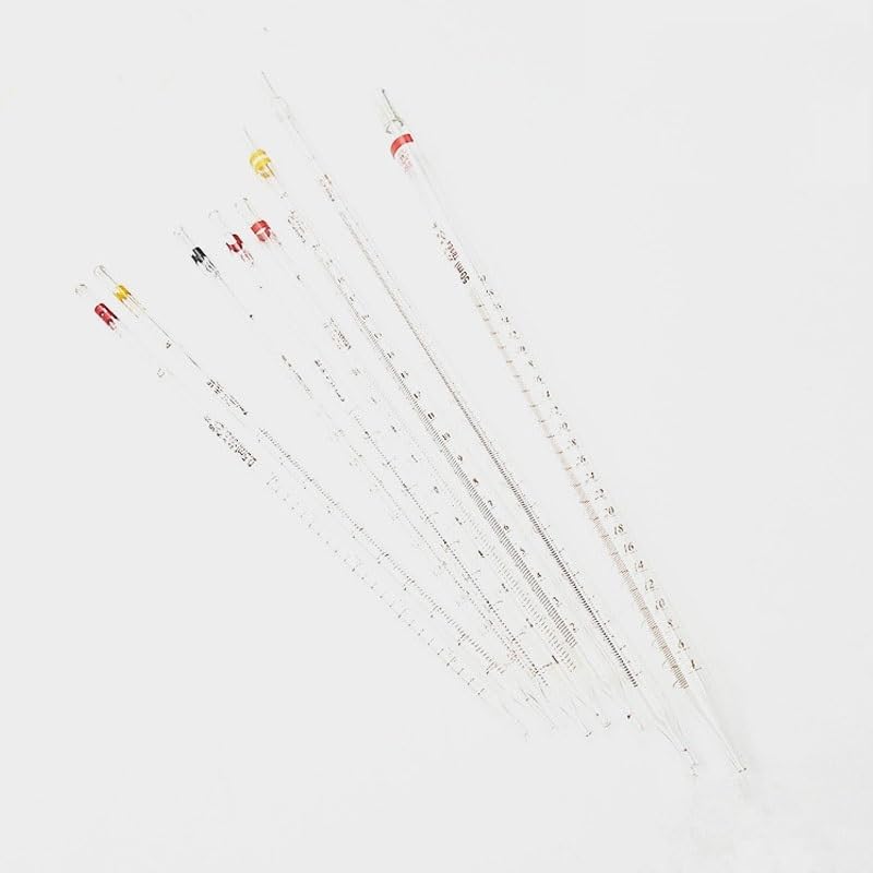 (20 pcs/pack) Glass Transfer Pipette with Measurement Pipette for Laboratory (0.1mL 20 pieces)
