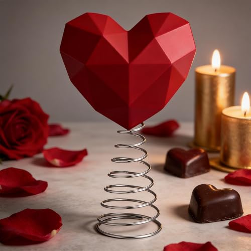 Decoración de árbol en corazón para San Valentín, bodas y fiestas románticas 4