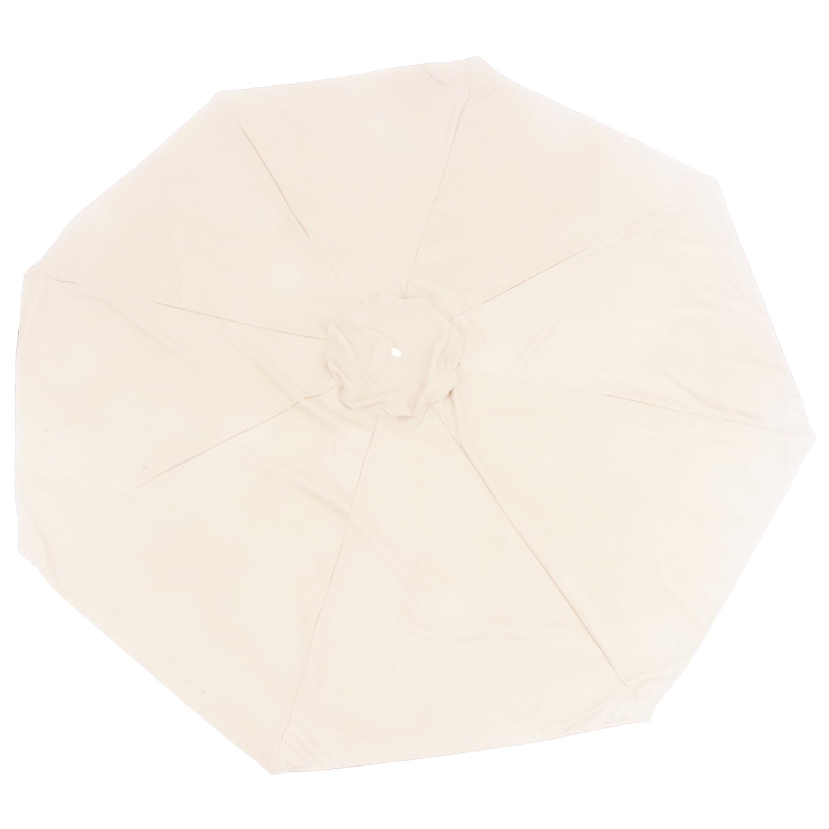 Toile pour parasol anti-pluie en polyester imperméable beige pour auvent de jardin