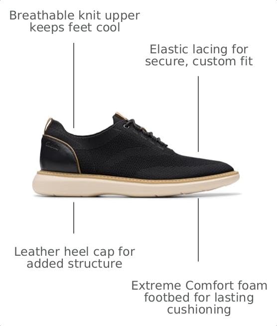 Image of Clarks Men's Brantin Knit