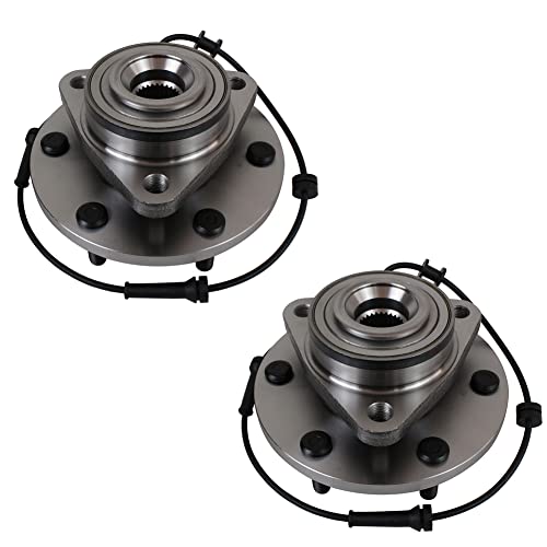 Autoround 515125 2 Pack [4WD/AWD] Front Wheel Bearing and Hub