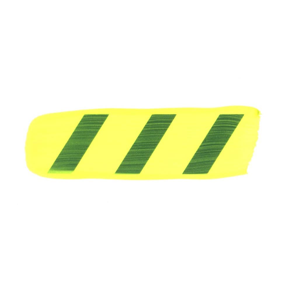 Heavy Body Acrylics by GOLDEN, Fluorescent Chartreuse, 4 fl. oz. Jar, Professional Acrylic Paint, Transparent - Image 5