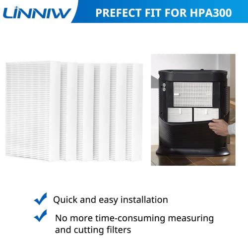 Image of HPA300 Filter R for Honeywell Air Purifier HPA200 HPA100 HPA090 HPA5300 | HEPA Filter Replacement, Part# HRF-R1 HRF-R2 HRF-R3, 9 Pack