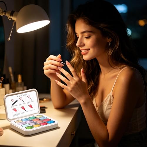Kit de gel para pintar con 16 colores de larga duracion para unas 3