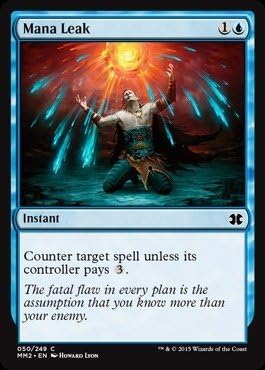 Magic The Gathering - Mana Leak (050/249) - Modern Masters 2015