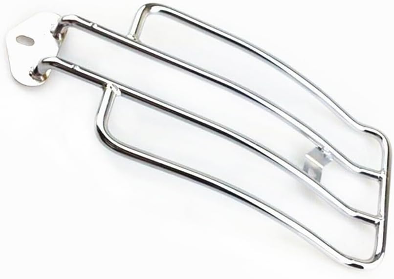 Motorcycle Rear Solo Seat Luggage Rack Carrier for Honda Shadow Ace VT750C 1997-2003 2005-2009 (Chrome)