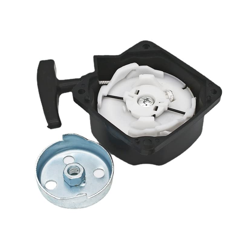 Rinculo Avviamento A Strappo Universale Per Decespugliatore 49cc E 52cc - Starter Autoavvolgente Con Pannello Di Trazione | Materiale Nylon E Alluminio