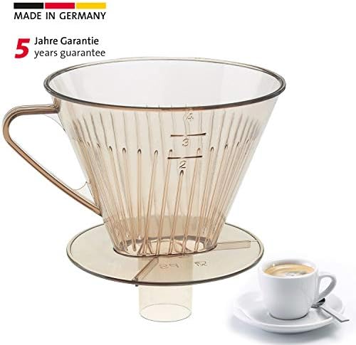 Westmark Filtr do kawy z króćcem/Uchwyt filtra, Rozmiar 4, Na 4 filiżanki kawy, 24452270