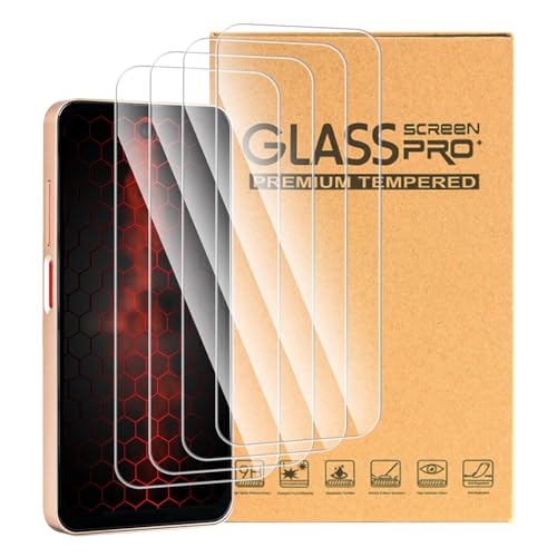 ESACMOT 4 �p�b�N �����ޗ� Mode 1 Pocket MD-07P (7 �C���`) �Ƃ̌݊������� ��ʕی�t�B���� - 9H�d�x HD�N���A �w��h�~ �ی�t�B����