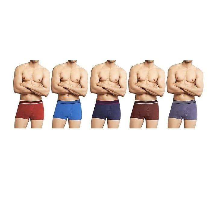 Image of INNERO Men's Underwear | Cotton Mini Trunk for Men | Multicolor Colors