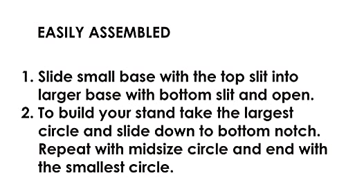 image for Beistle 2 Piece Hero Party Supplies Durable Cupcake Stands And Dessert