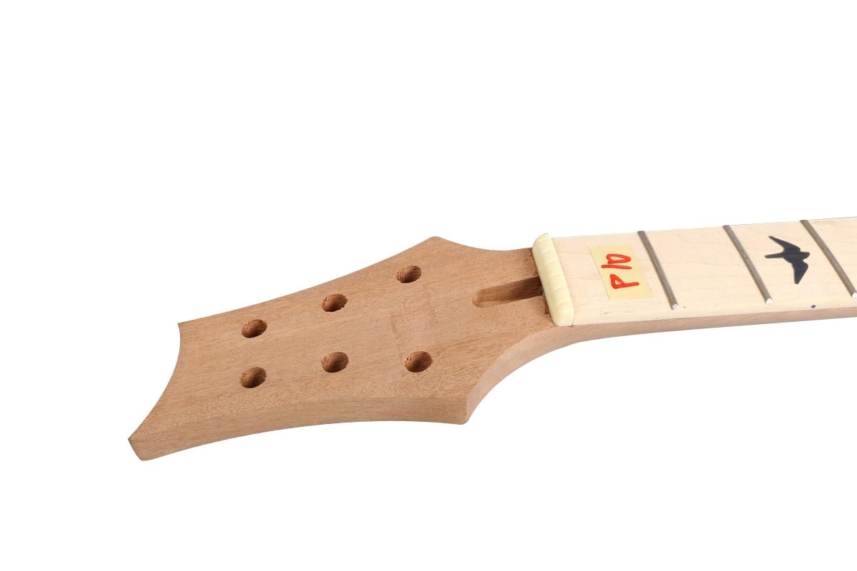 Fit Diy gryf gitary elektrycznej 22 progi 25.5 cala 648mm mahoń + klonowa podstrunnica niedokończony(648 25.5 inch)
