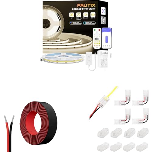 Tira LED PAUTIX COB 10 m 4800 LEDs Blanco Natural 4000K Dimmable miniatura 1