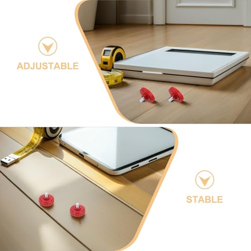 Almohadillas antideslizantes y tornillos Toddmomy de plástico para básculas 7