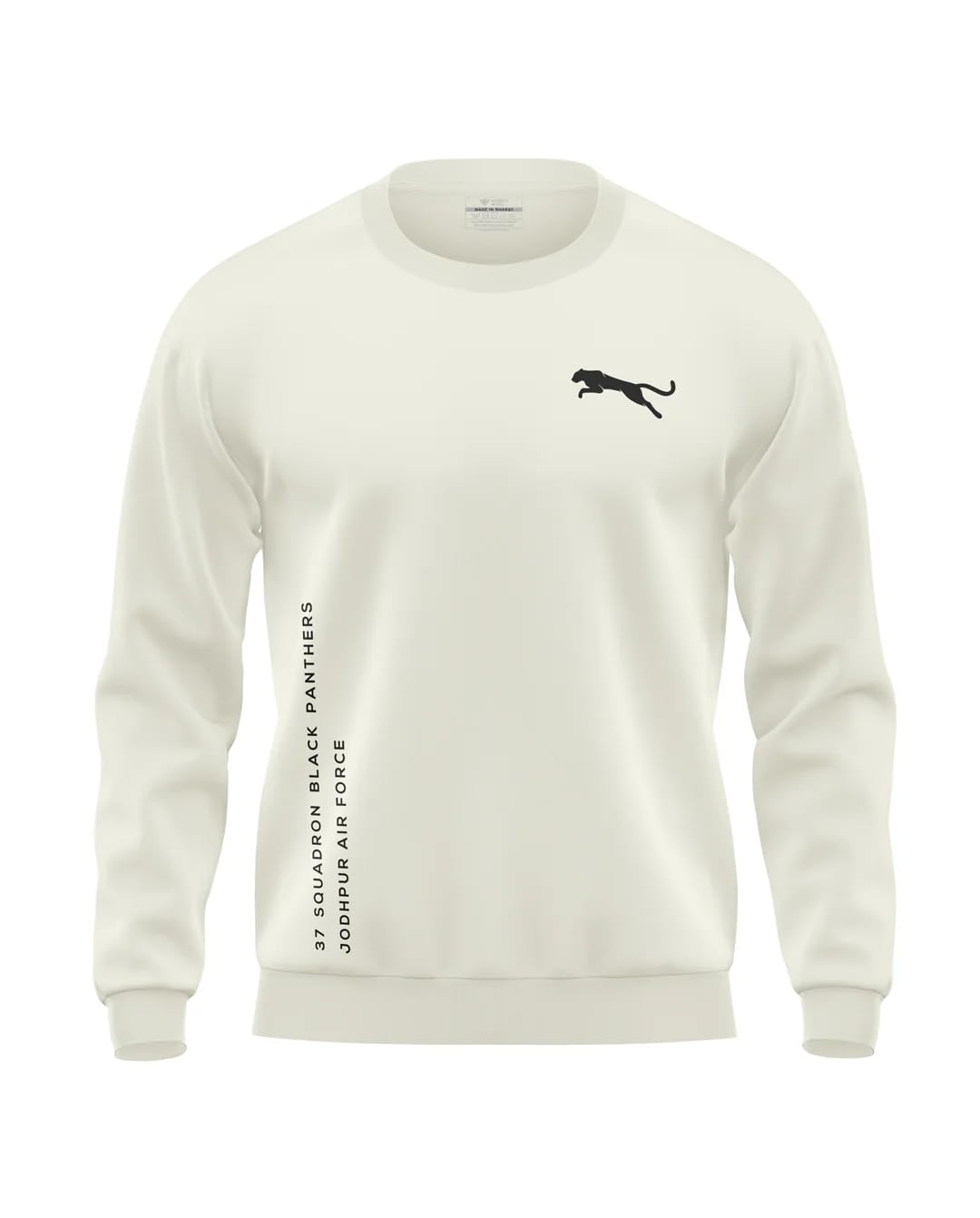 warriorworld Men's 100% Cotton Sweatshirt | Graphic Printed | Crewneck Pullover | Soft Fabric | Military-Inspired Urban Style-picture-35