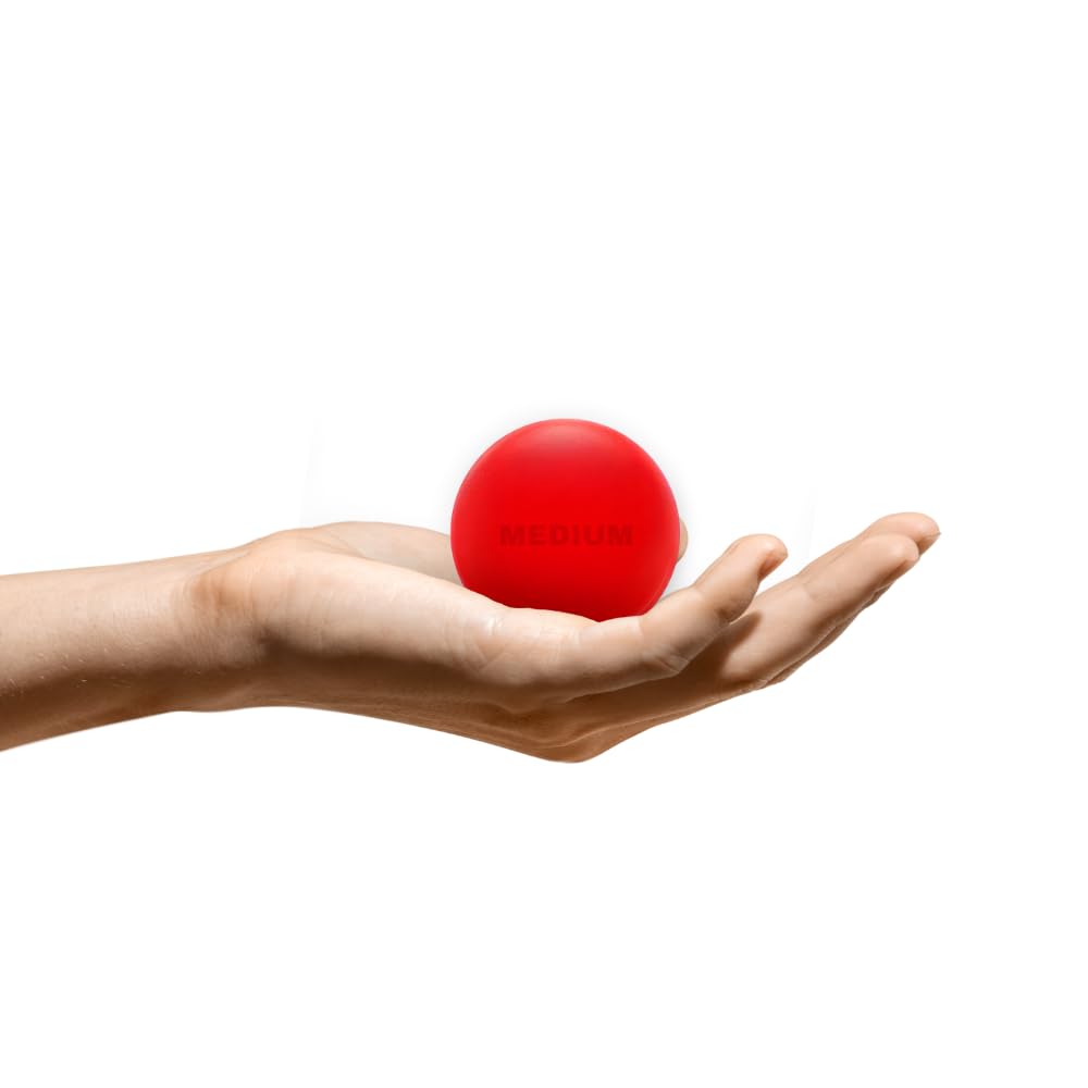 Proverve Gel Exercise Ball for Hand & Finger Therapy | Physio Stress Relief Ball | Finger Exerciser for Physiotherapy, Grip Strength & Pain Relief | Hand Therapy Equipment for Adults & Kids (Medium)-image-31