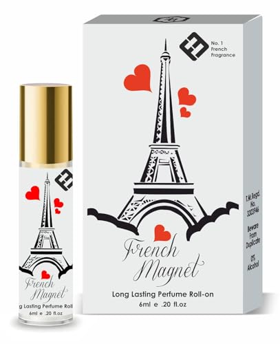 Image of Parag Fragrances Alcohol Free & Long Lasting Attar Perfume Roll-On 6ml (French Magnet)