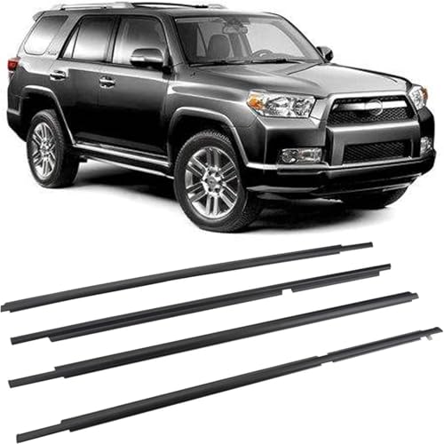 Joint de fenêtre pour Toyota 4Runner 2003-2009 moulure de porte 4pcs