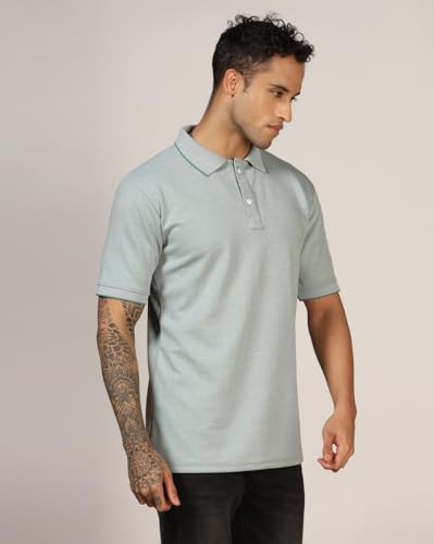Image of Leriya Fashion T Shirt for Men || Men T-Shirt || Men Polo T-Shirt || Men Plain T-Shirt || V-Neck Collar Tshirt
